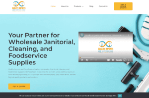web design for janitorial supply companies