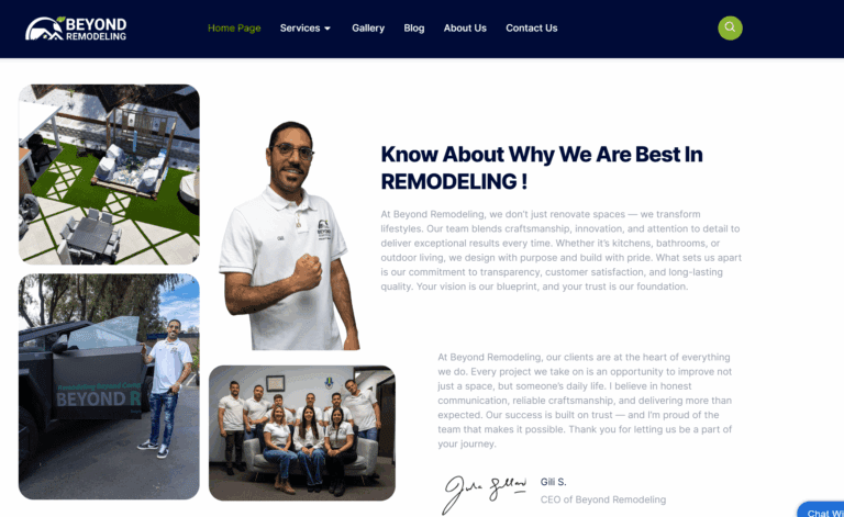 general contractor seo services results case study paid media